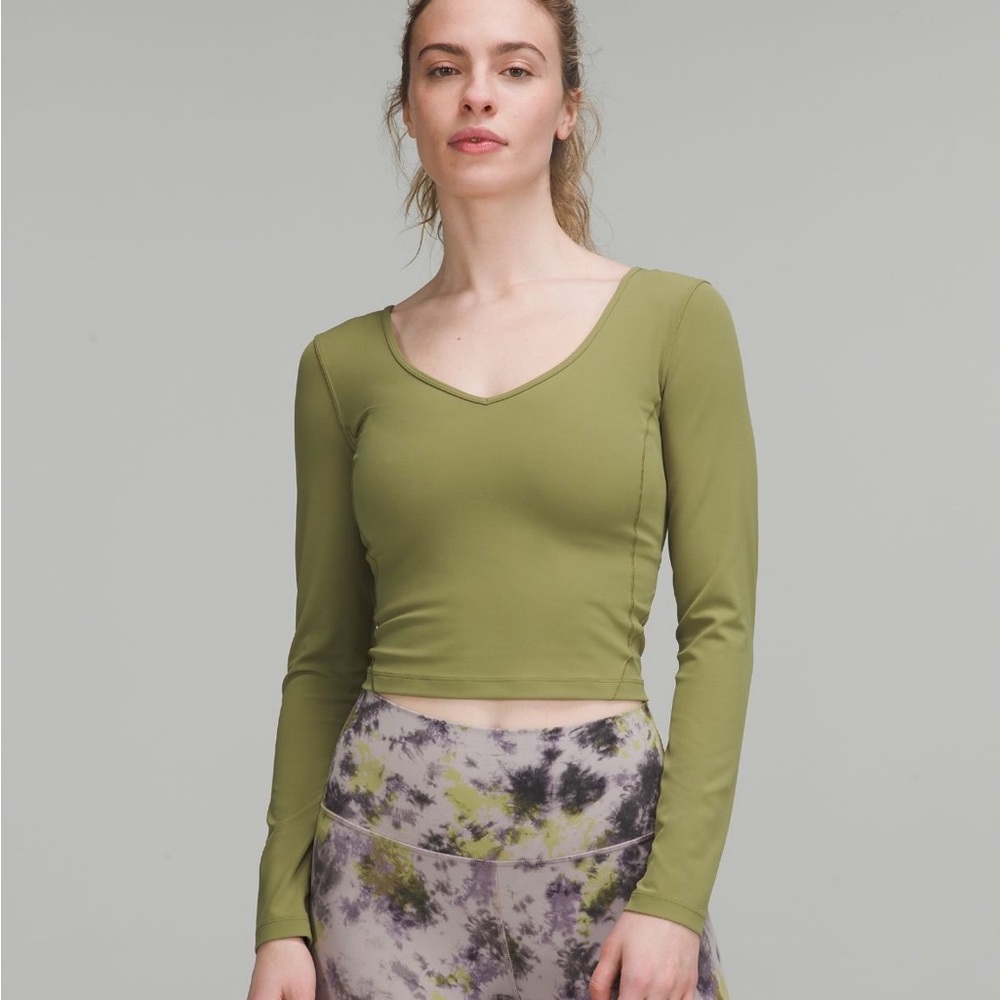 Lululemon Align crop longlseeve